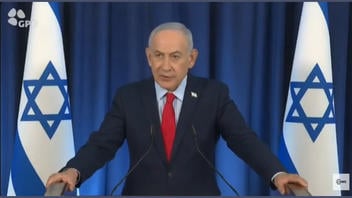 Fact Check: Exposed Shirt Cuff Does NOT Prove Netanyahu Video Is AI Generated -- Suit Sleeve Moved When His Arm Extended