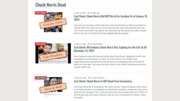 Fact Check: Chuck Norris DID Die On March 19, 2026