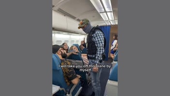 Fact Check: Skit Of ICE Agent Removing a U.S. Citizen From A Plane Is NOT Real