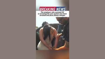 Fact Check: Video Does NOT Show Arrest of Woman Who Reportedly Called ICE on Men Fixing Her Roof