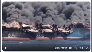 Fact Check: NO EVIDENCE Video Shows Oil Tanker Hit In Strait of Hormuz On March 27, 2026