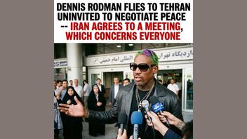 Fact Check: Dennis Rodman Did NOT Fly To Tehran To Negotiate Peace, Iran Did NOT Agree To Meeting