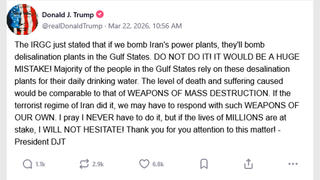 Fact Check: FAKE Screenshot Of Trump Threatening WMD Use Against Iran NOT Real Truth Social Post