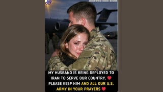 Fact Check: Tearful Goodbye Of Husband Deploying To Iran Is AI-Generated Engagement Bait From Pakistan-Based Account 
