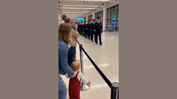 Fact Check: FAKE AI Video Does NOT Show Real Two-Year-Old Running To Soldier Dad