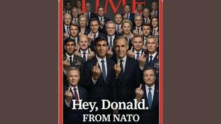 Fact Check: TIME Magazine Did NOT Publish 'Hey Donald, From NATO' Cover With World Leaders Showing Middle Fingers To Trump