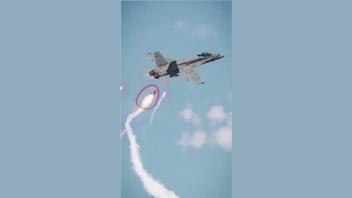 Fact Check: Fake Video Does NOT Show Actual Images of Iran Shooting Down U.S. F-15 Fighter Jet