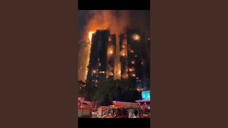 Fact Check: Video Of Burning Tower Buildings Is NOT From Iranian Strikes In Tel Aviv -- Hong Kong In 2025