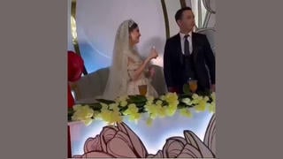 Fact Check: Video Does NOT Show A Real Wedding Day Incident When A Groom Slapped The Bride -- They Are Actors On Set