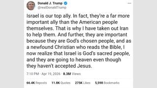 Fact Check: FAKE Donald Trump Truth Social Post Claims Israel Is 'A Far More Important Ally Than The American People'