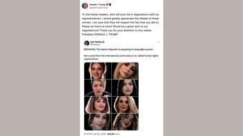 Fact Check: Trump Truth Social Post Does NOT Show '8 AI-Generated Women' Facing Execution in Iran