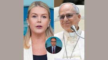 Fact Check: Pope Leo XIV Did NOT Blast Karoline Leavitt Or Read Her Resume During TV Interview -- It's Spam From Vietnam