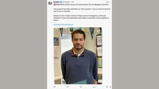 Fact Check: FAKE MSNBC Report Identifies White House Correspondents' Dinner Shooting Suspect As 'Kohl Jackson' With Photo