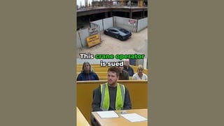Fact Check: Video Does NOT Document Real $350,000 Lawsuit Against Crane Operator