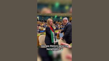 Fact Check: FAKE Video Shows Giorgia Meloni Ignoring, Walking Away From Benjamin Netanyahu At UN