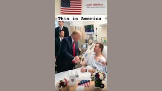 Fact Check: President Trump Did NOT Visit Secret Service Officer Shot At White House Correspondents' Dinner In Hospital