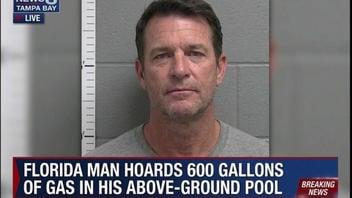 Fact Check: Florida Man Did NOT Hoard 600 Gallons Of Gas In Above-Ground Pool 'For When It Gets Bad' -- It's A Joke