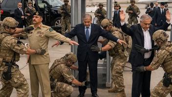 Fact Check: FAKE Image of Pakistani Government Officials Being Searched By US Military Before Iran Peace Talks Is AI-Generated