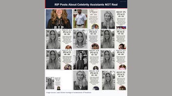 Fact Check: Personal Assistants To Celebrities Like Tanya Tucker, Kid Rock, Nikki Sixx Did NOT Die At Age 30 -- Nor Was One Woman Assistant To Several