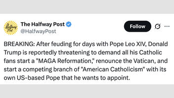Fact Check: Trump Did NOT Urge His Catholic Supporters To Start A 'MAGA Reformation' And Form A New 'American Catholicism' 