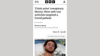 Fact Check: Hantavirus Cruise Ship Influencer Jake Rosmarin Was NOT The COVID-19 Patient Shown In A 2022 BBC Report -- That Was Henry Dyne