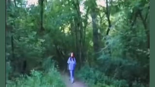 Fact Check: STAGED Video Shows Creepy Encounter With A Woman In The Woods -- A Recurring Theme By Paranormal YouTube Channel