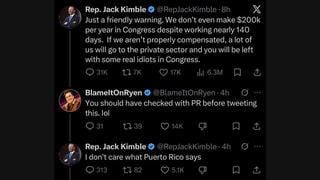 Fact Check: Rep. Jack Kimble Post Saying They Make Less Than $200K For 140 Days Of Work Is NOT From Real Congressman -- It's Parody Account