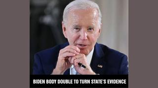 Fact Check: 'Biden Body Double' AJ Barron Did NOT Turn State's Evidence -- It Is Satire