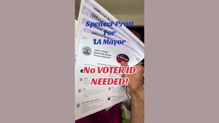 Fact Check: Man In Video Saying He Would Cast Unclaimed Ballots For Spencer Pratt For Los Angeles Mayor Can't -- NOT LA Ballots