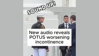 Fact Check: Edited Audio Has Fart Sounds NOT In Original Video Of Trump's Return To White House After Arlington Memorial Day Ceremony