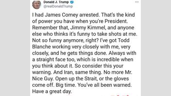 Fact Check: FAKE Donald Trump Truth Social Post Warns Jimmy Kimmel, Others: 'I Had James Comey Arrested'