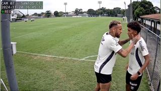 Fact Check: Video Does NOT Show Real Fight Between Santos Players Neymar And Robinho Júnior