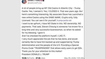 Fact Check: FAKE Truth Social Post Parodies Trump Touting Crypto-Only Casino With Name Of His Defunct Atlantic City Casino -- Gavin Newsom Parody Account