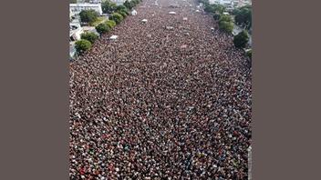 Fact Check: Image Of Crowds Does NOT Show 'Unite The Kingdom' Rally In London On May 16, 2026