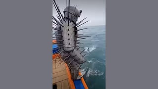 Fact Check: FAKE Video Shows A Diver In A Spiked 'Shark-Proof Suit' -- It's AI