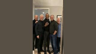 Fact Check: FAKE Obama Selfie Shows Him With Biden, Clinton, Bush, And Carter -- Carter Had Died Before The Image Appeared Online