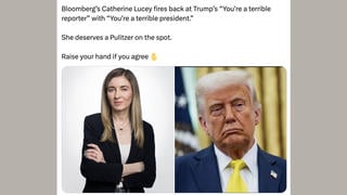 Fact Check: FAKE Quotes Fabricate 'Terrible Reporter', 'Terrible President' Trump-Lucey Exchange