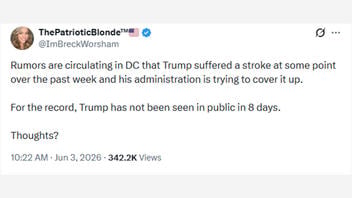 Fact Check: Donald Trump HAS Been Seen Multiple Times In Public Over Eight Days Ending In Early June 2026