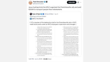 Fact Check: Indictment Does NOT Say SPLC Organized Charlottesville Unite The Right Rally Or Paid $300K To Transport People There