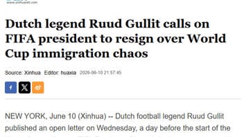 Fact Check: Dutch Legend Ruud Gullit DENIED Calling On FIFA President Infantino To Resign Amid U.S. Immigration Policies Controversy