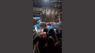 Fact Check: Video Does NOT Show People In New York Shooting Fireworks Along The Ground During The 2026 NBA Finals -- 2024 Protest In Georgia