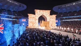 Fact Check: FAKE Video Shows Elaborate Gold Float From Iran At The FIFA World Cup Opening Ceremony -- It Is AI-Generated