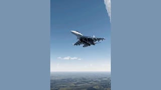 Fact Check: Video Does NOT Show US Destroying Iranian Fighter Jet In 'Combat Action' Over Strait of Hormuz