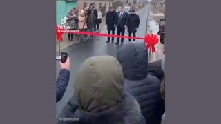 Fact Check: FAKE AI Video Shows Ribbon Cutting Ceremony For Fictional Asphalt Road In 'Mukhosransk' -- Russia's 'Nowheresville'