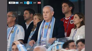 Fact Check: Benjamin Netanyahu Did NOT Attend Argentina-Austria Match on June 22, 2026 -- Image Is Fake