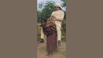 Fact Check: FAKE Photo Labeled With Recycled Caption 'Bengali Woman Carrying A British Merchant' And Dated 1903 Was Made With OpenAI Tools