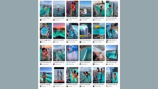 Prebunk: AI Videos Of Rooftop Infinity Pools Collapsing Are Splashy Engagement Bait -- Just AI Wasting Water