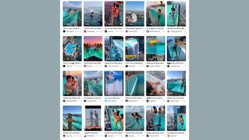 Prebunk: AI Videos Of Rooftop Infinity Pools Collapsing Are Splashy Engagement Bait -- Just AI Wasting Water