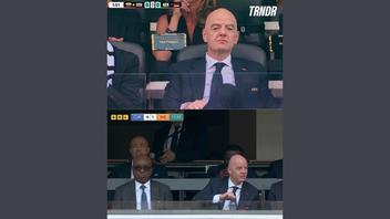 Fact Check: FAKE Images Show FIFA President Gianni Infantino Attending Two Simultaneous Matches In Different Cities
