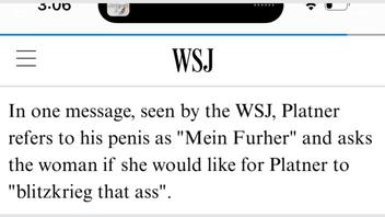 Fact Check: Wall Street Journal Did NOT Report That Graham Platner Called His Penis 'Mein Fuhrer' In Message To Woman